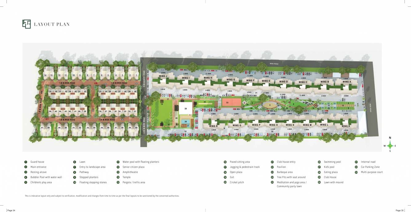  greenville villa Master Plan