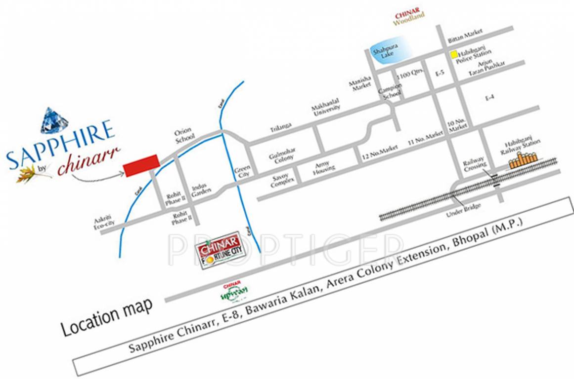  sapphire Location Plan