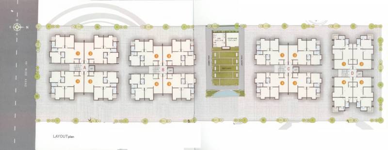  swastik-homes Images for Layout Plan of Krishna Swastik Homes