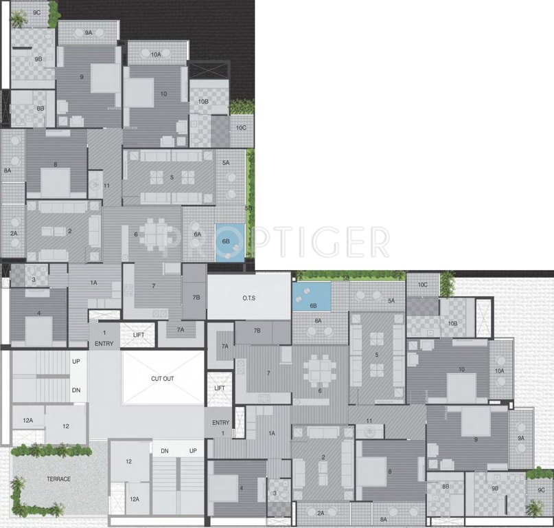 Images for Cluster Plan of Aakriti Aster Platinum