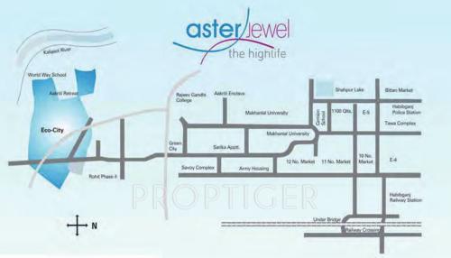 jewel Images for Location Plan of Aakriti Jewel