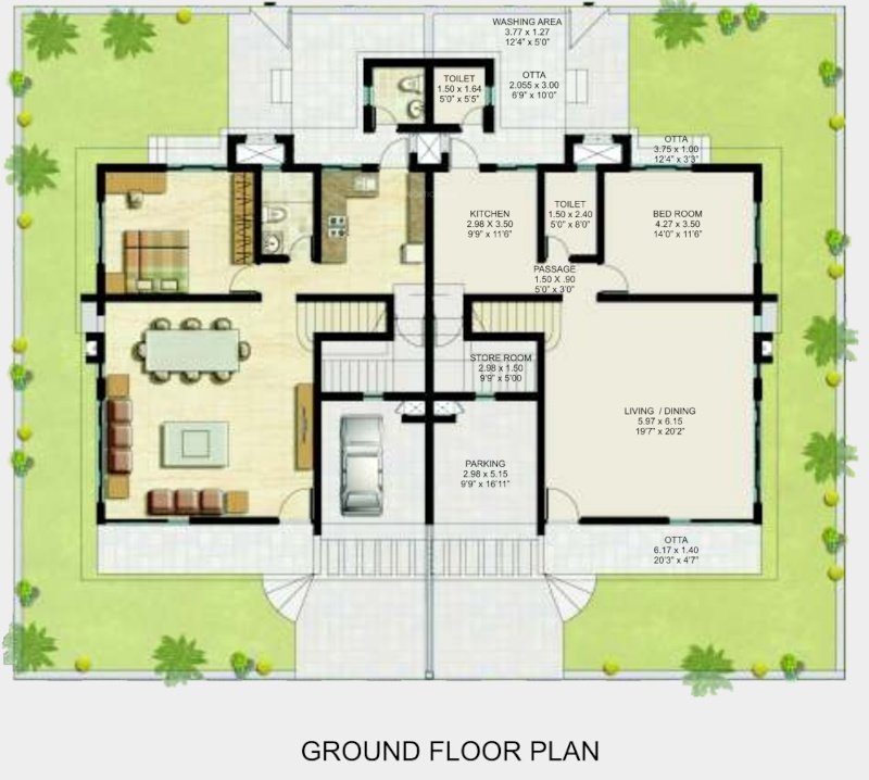  viva villas Cluster Plan