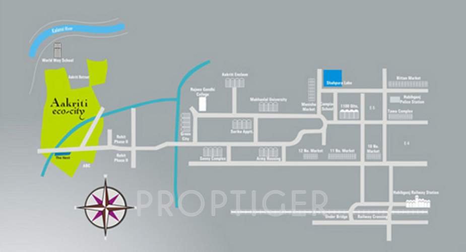  the nest Images for Location Plan of Aakriti The Nest