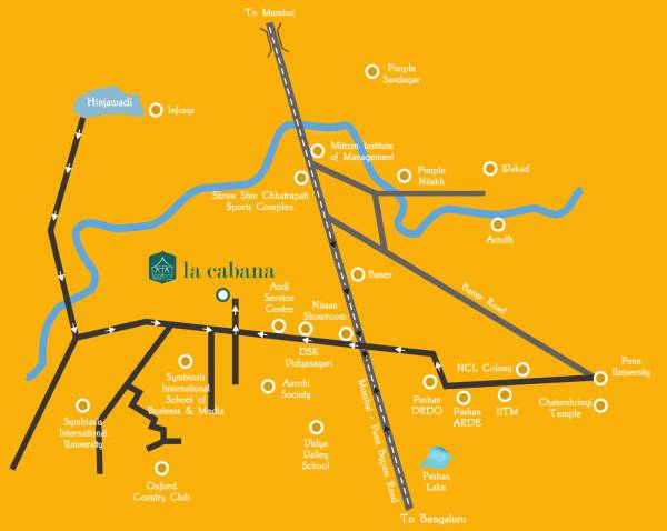 Location Plan la-cabana Location Plan