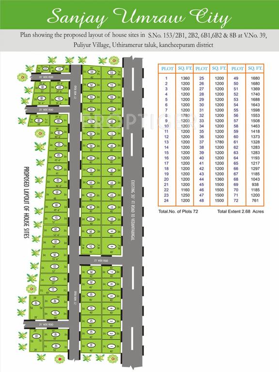  umraw city Layout Plan