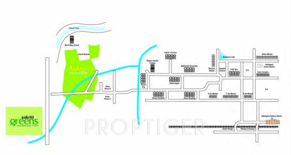 Images for Location Plan of Aakriti Greens
