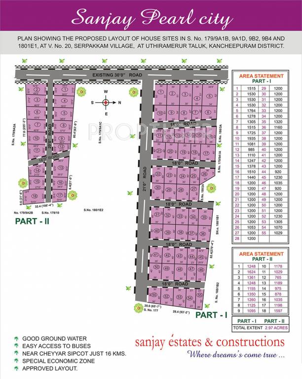 pearl city Layout Plan