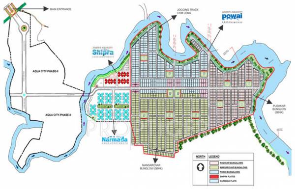 Images for Layout Plan of Aakriti Aquacity Powai