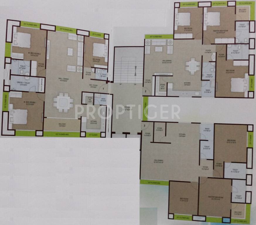 Images for Cluster Plan of MS Maansarovar Hills