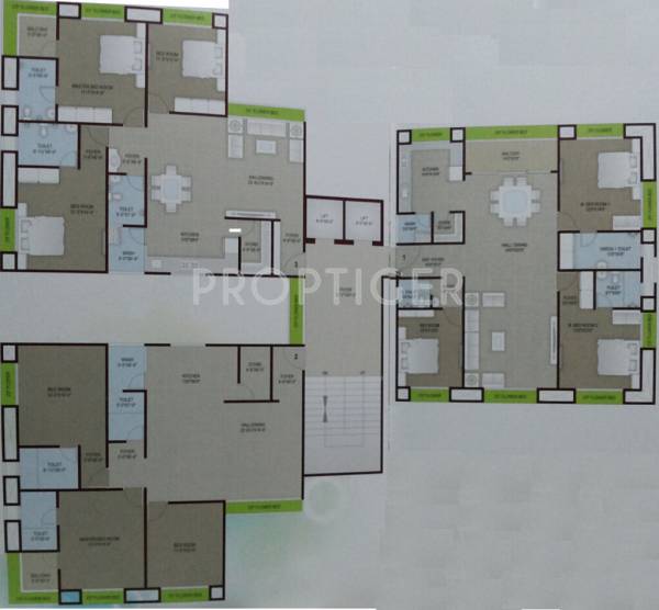 Images for Cluster Plan of MS Maansarovar Hills