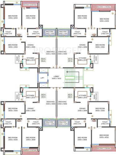 Images for Cluster Plan of Aakriti Aquacity Narmada