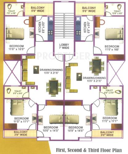  plaza Images for Cluster Plan of Mahendra Plaza