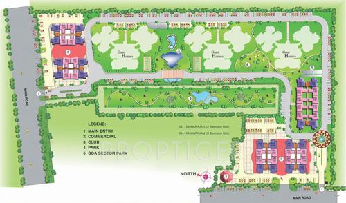  homes-elegante Images for Layout Plan of Gaursons Homes Elegante