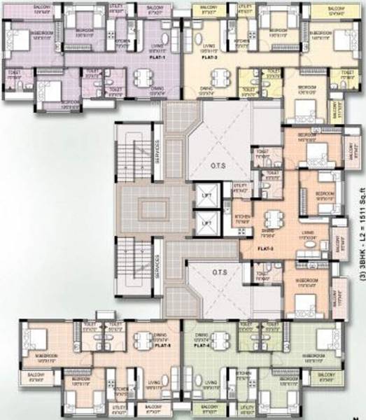 Images for Cluster Plan of Indiabulls Infraestate Centrum