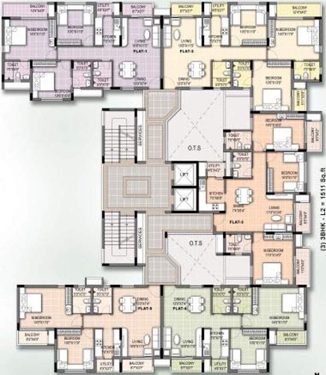 Images for Cluster Plan of Indiabulls Infraestate Centrum