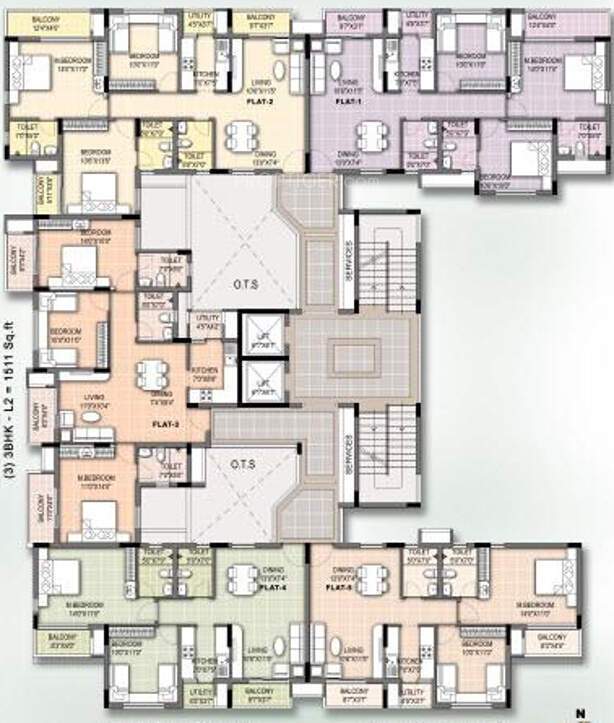 Images for Cluster Plan of Indiabulls Infraestate Centrum