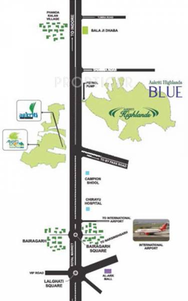 Images for Location Plan of Aakriti Highlands Home Images for Location Plan of Aakriti Highlands Home