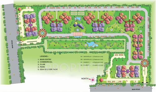  gaur-homes Images for Layout Plan of Gaursons Gaur Homes