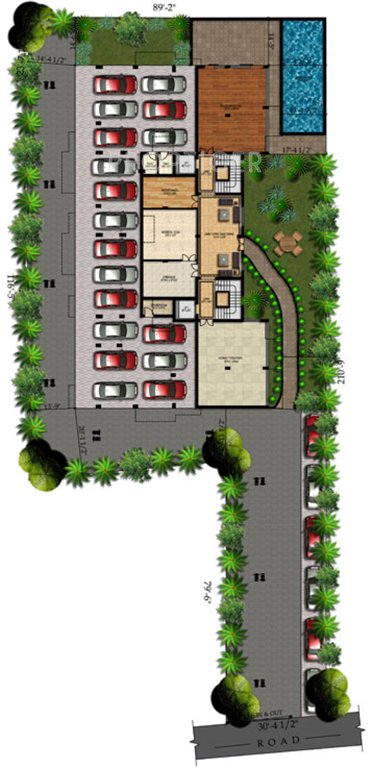 Images for Layout Plan of Vijay Shanthi Mystiq