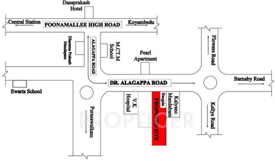 Images for Location Plan of Vijay Shanthi Mystiq