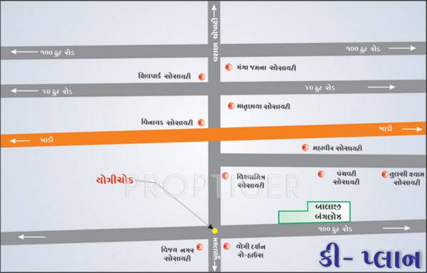 Images for Location Plan of Sargam Balaji Bunglows