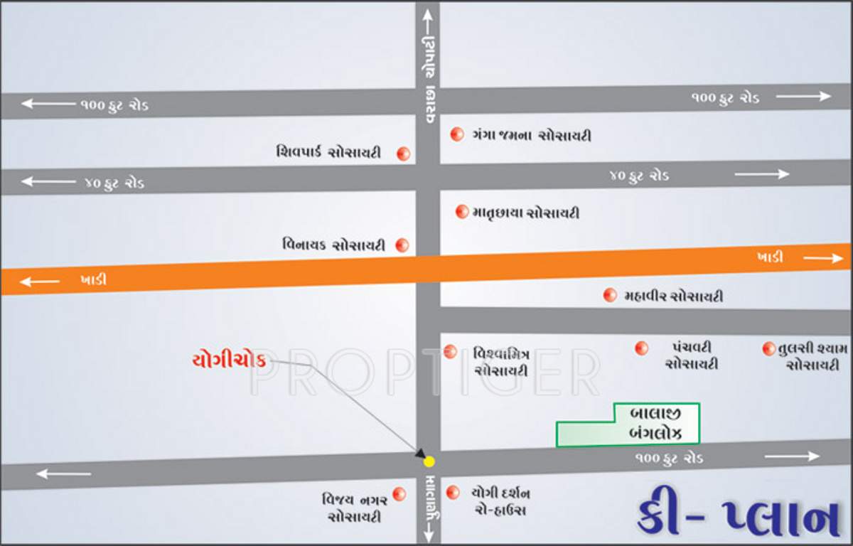 Images for Location Plan of Sargam Balaji Bunglows