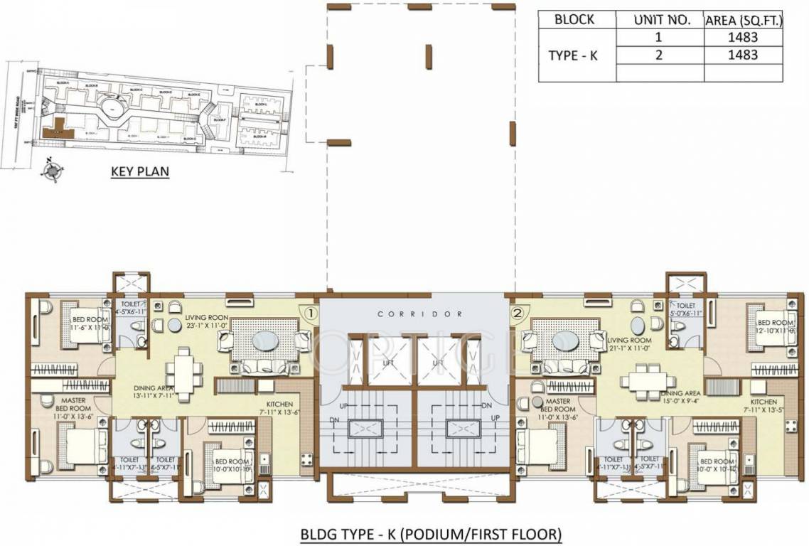 Images for Cluster Plan of Indiabulls Sierra