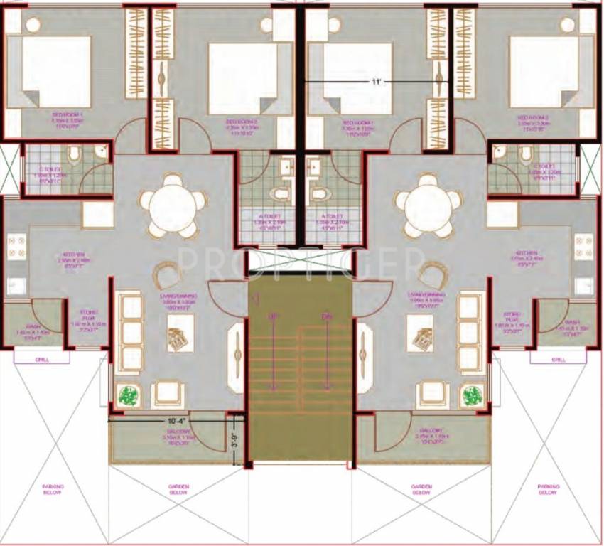 Images for Cluster Plan of Aakriti Highlands Spring