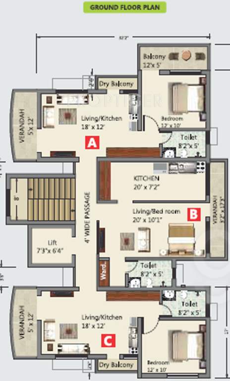 Images for Cluster Plan of Nirvaan Whistling Bamboos