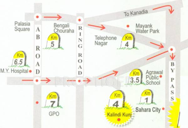 Images for Location Plan of Sunil Nilgiri Apartment