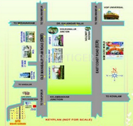 Images for Location Plan of Sivasakthi Homes Mishri Garden