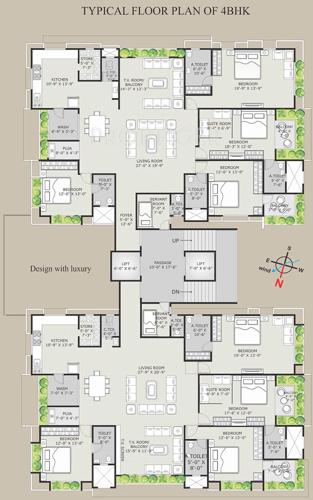 Images for Cluster Plan of Raghuvir Salasar Palace I Images for Cluster Plan of Raghuvir Salasar Palace I