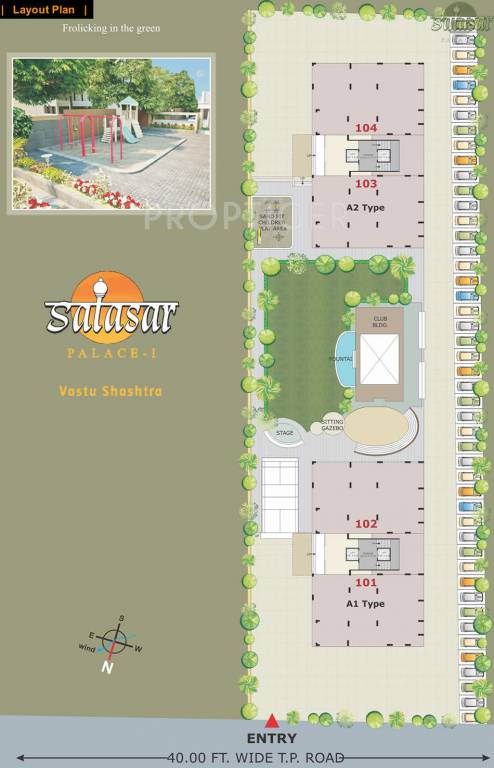 Images for Layout Plan of Raghuvir Salasar Palace I