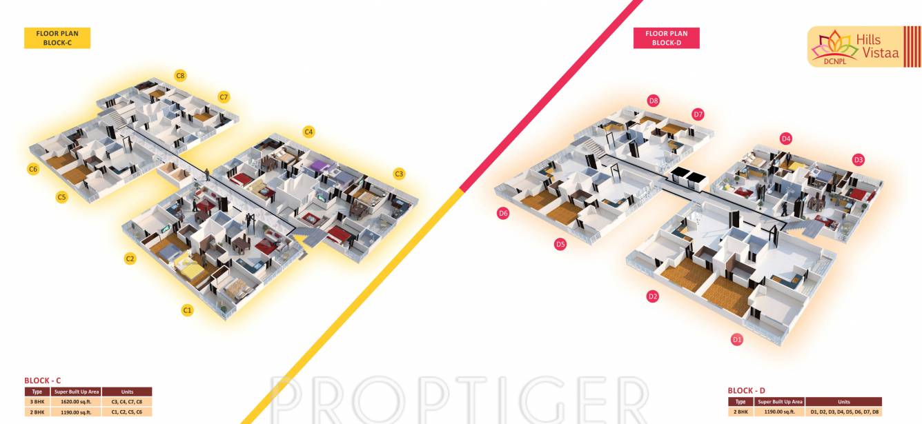 Images for Cluster Plan of DCNPL Hills Vistaa
