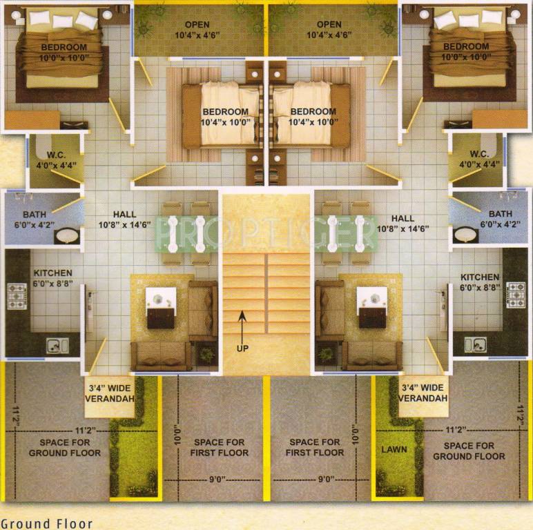 Images for Cluster Plan of Soumya Vedanta Apartment