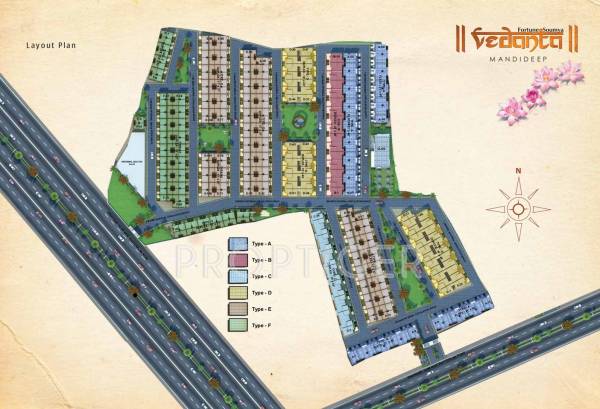 Images for Layout Plan of Soumya Vedanta Apartment