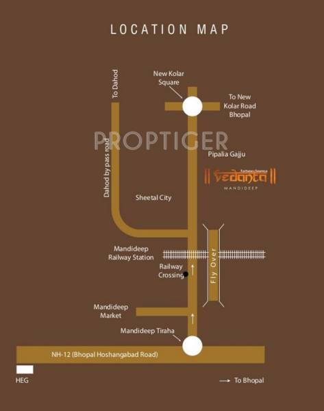 Images for Location Plan of Soumya Vedanta Apartment