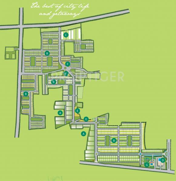 aarone-group county-walk-villa Layout Plan