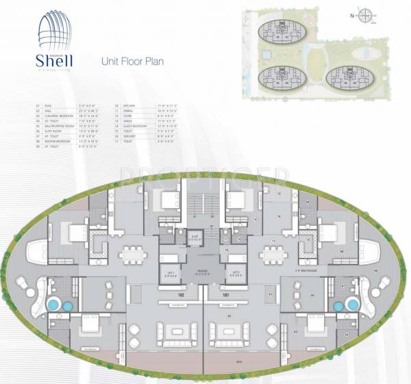 Images for Cluster Plan of Raghuvir Shell