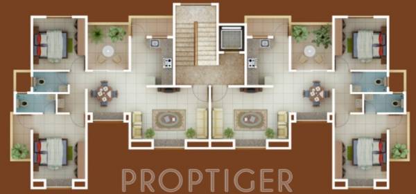 Images for Cluster Plan of Nirvana Nest