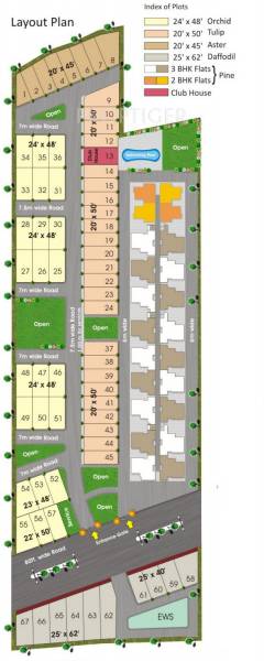 Images for Layout Plan of Mahendra Ample Park Villa