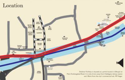  shalimar-fortleza Location Plan