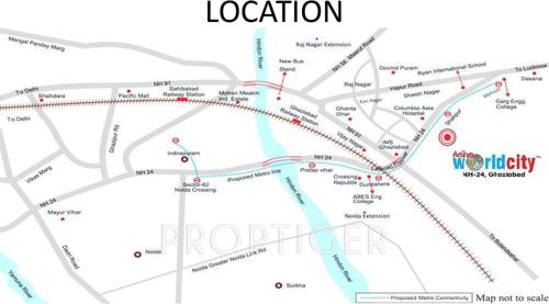  urban-homes Images for Location Plan of Aditya Urban Homes