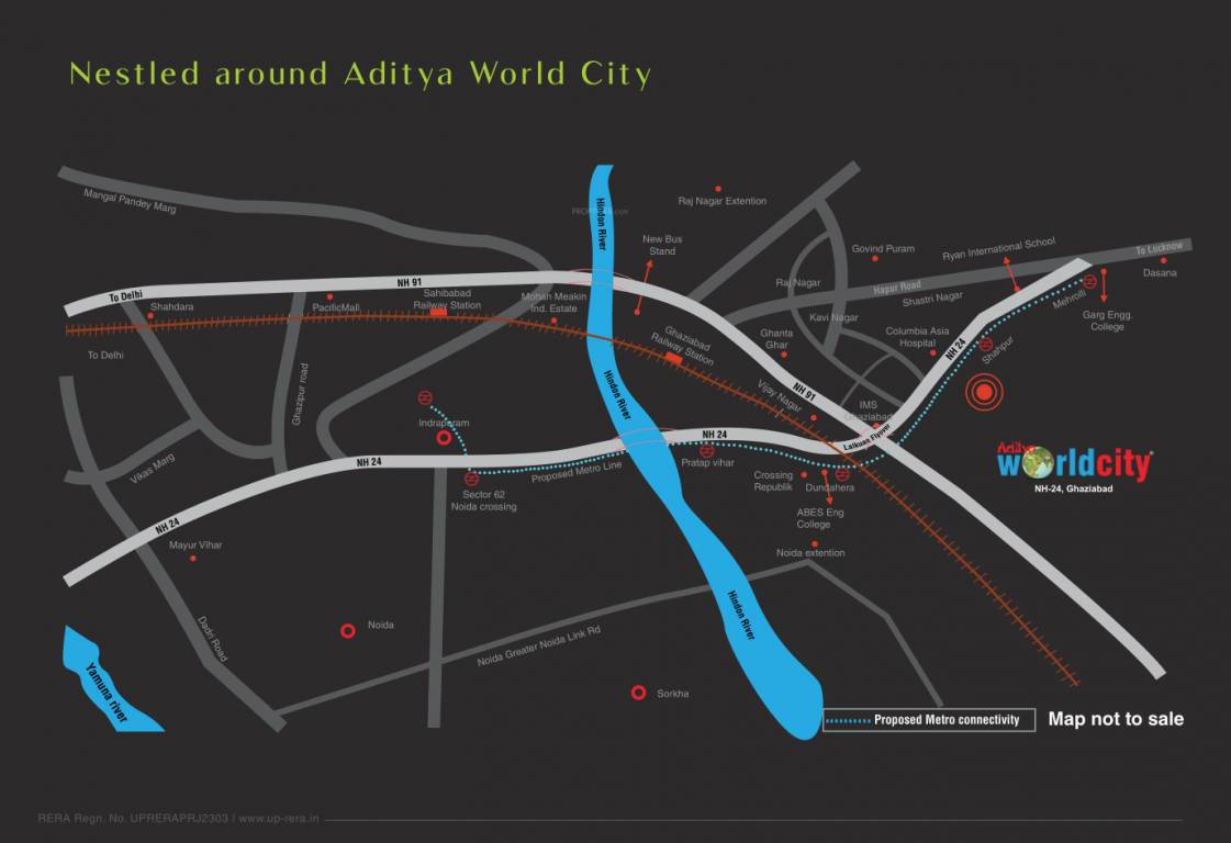 urban homes Location Plan