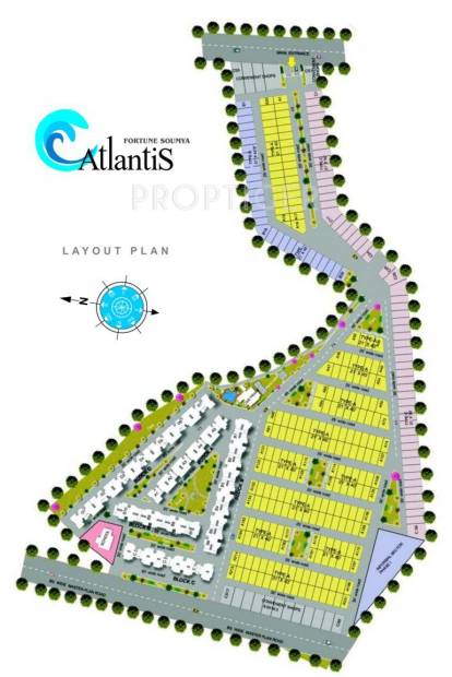  atlantis-villas Layout Plan