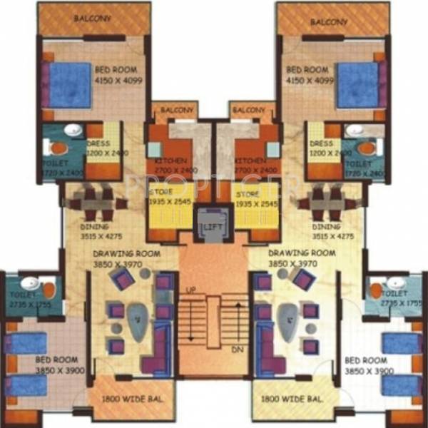 Images for Cluster Plan of Getmore Coconut Grove Residence