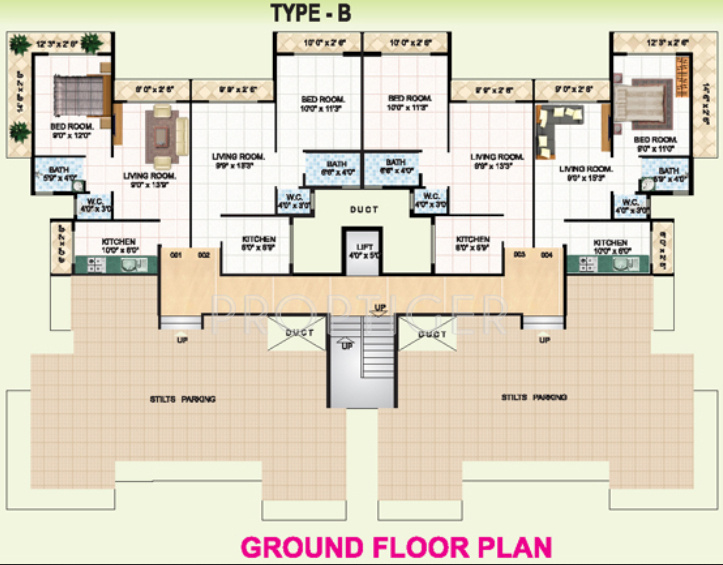 Images for Cluster Plan of Varsha Green Valley