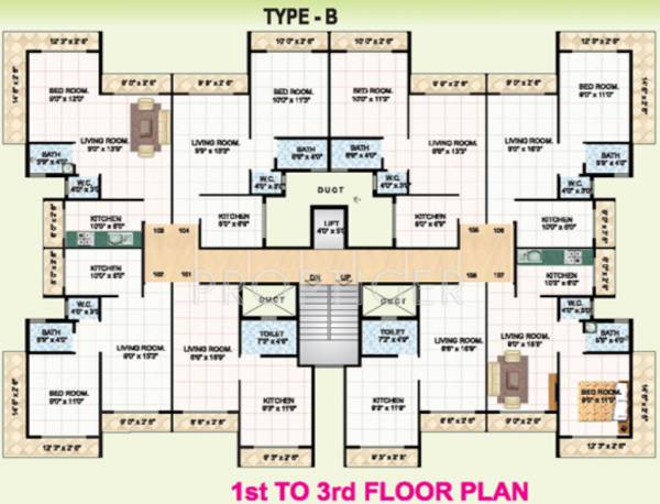 Images for Cluster Plan of Varsha Green Valley