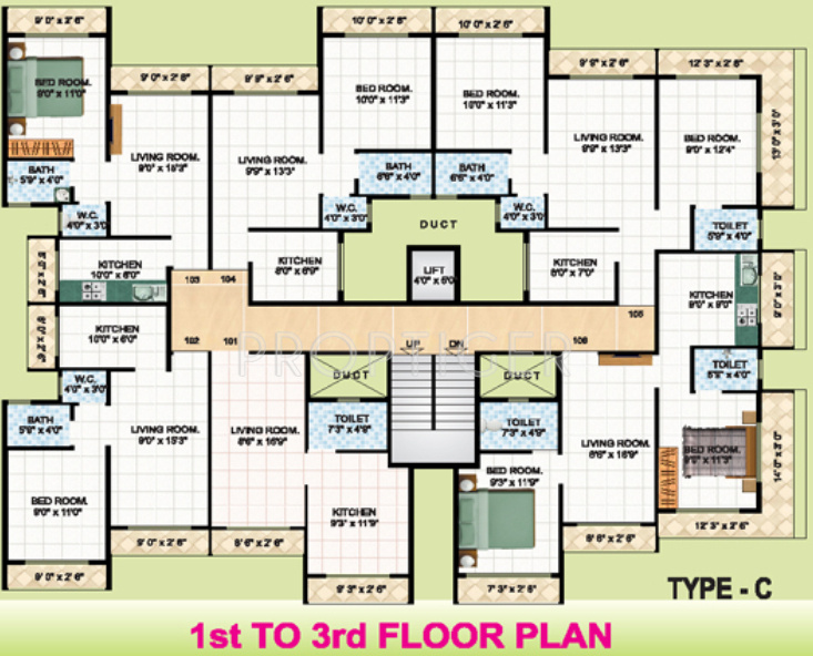 Images for Cluster Plan of Varsha Green Valley