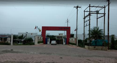  tulip-green Entrance Gate Security Cabin